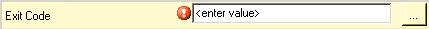 Exit Code Input Exit Code Input