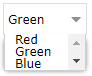 Display as DropList