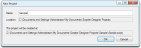 Project default location